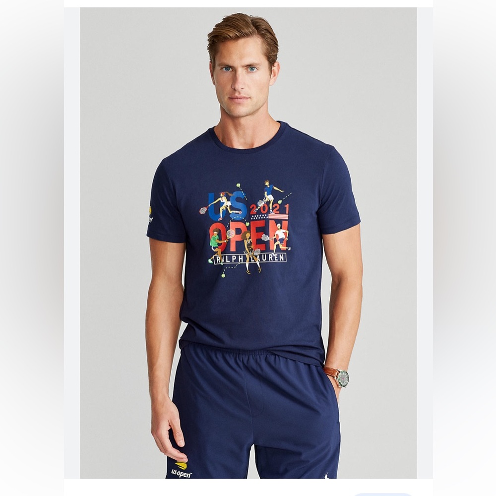 Nwt Polo Ralph Lauren Us Open Tennis Tee
